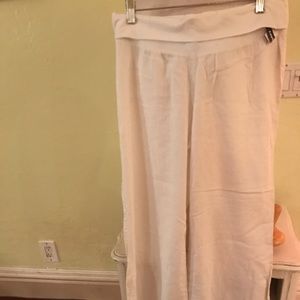 Old Navy Roll Over Band Linen/Cotton